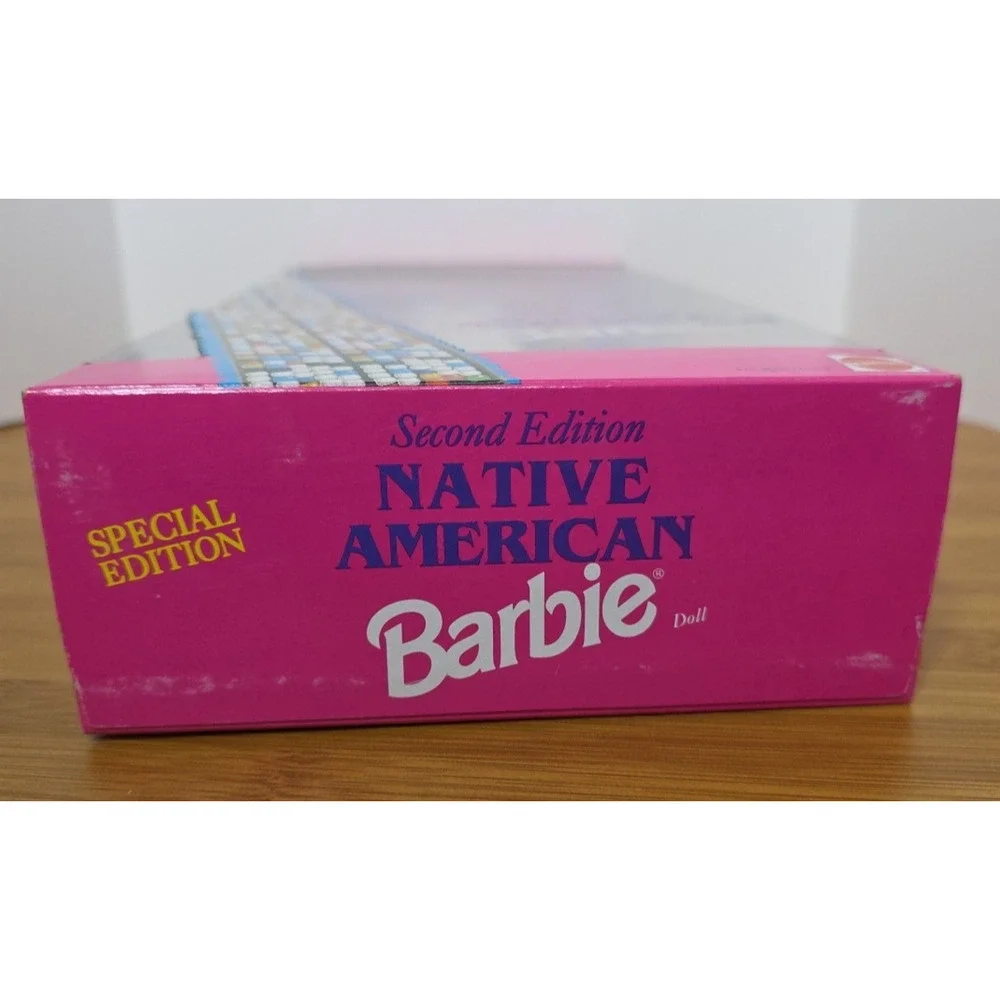 1993 Native American Barbie Doll 11609 Dolls Of The World Second Edition‎